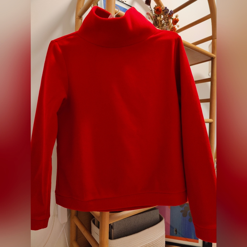 NWT Park Slope Vello Scarlet Fleece - Dudley Stephens